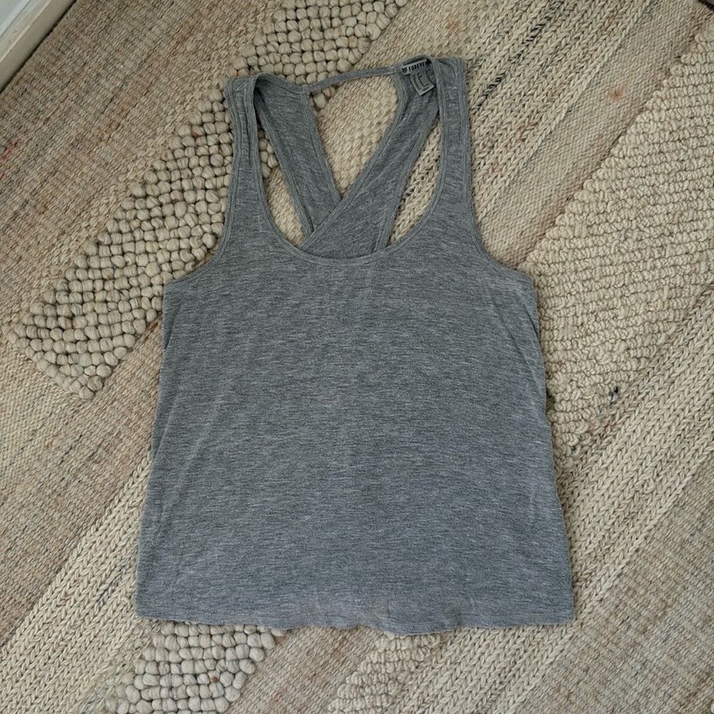 Forever 21 Cross Back Active Tank - Size XS